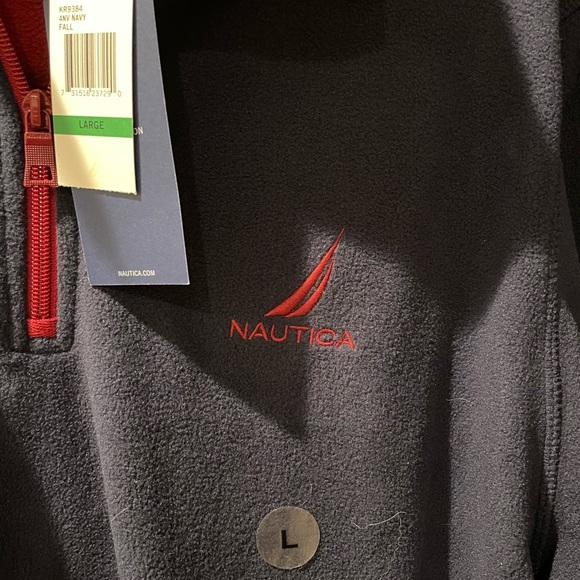 Nautical Men’s Zip Pullover - Picture 2 of 3